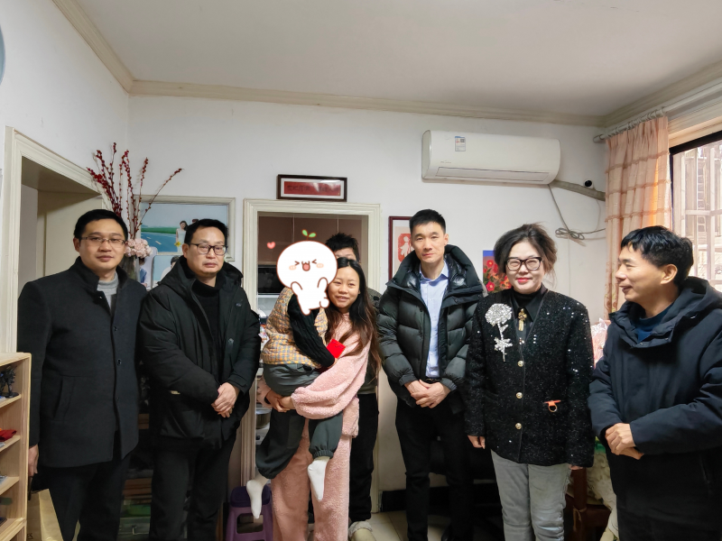 天宁一支部开展“暖冬红梅